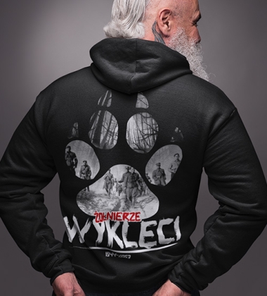 Bluza z kapturem ŻOŁNIERZE WYKLECI