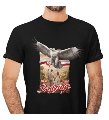 Koszulka Bóg Honor Rodzina