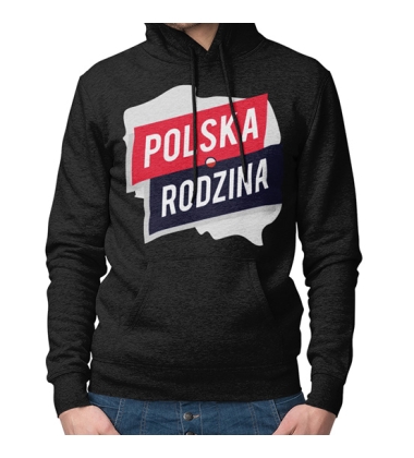 Bluza z kapturem Polska Rodzina