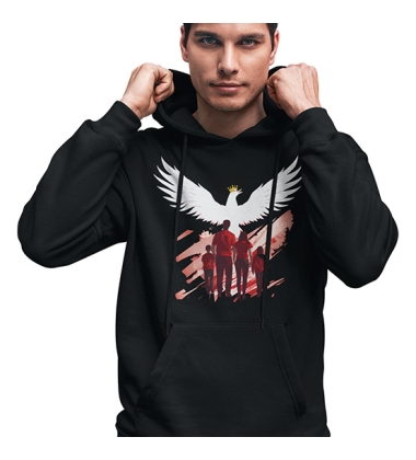 Bluza z kapturem Rodzina