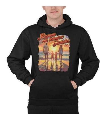 Bluza z kapturem Razem