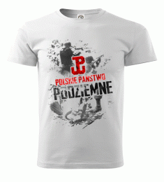 Koszulka-Polskie panstwo podziemne
