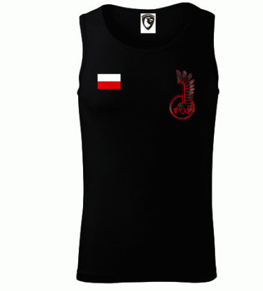 tank-top Czarne diabły