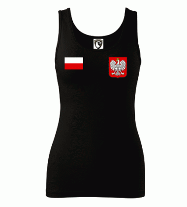 Damski tank top- Godło