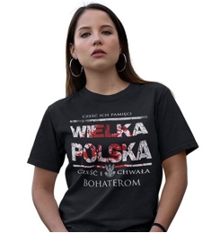 KOSZULKA DAMSKA WIELKA POLSKA CZEŚĆ I CHWAŁA