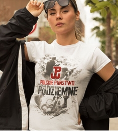 Koszulka damska POLSKIE PAŃSTWO PODZIEMNE