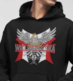 BLUZA Z KAPTUREM WIELKA POLSKA VTMT