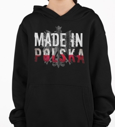 BLUZA DZIECIĘCA Z KAPTUREM MADE IN POLSKA