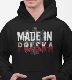 BLUZA Z KAPTUREM MADE IN POLSKA