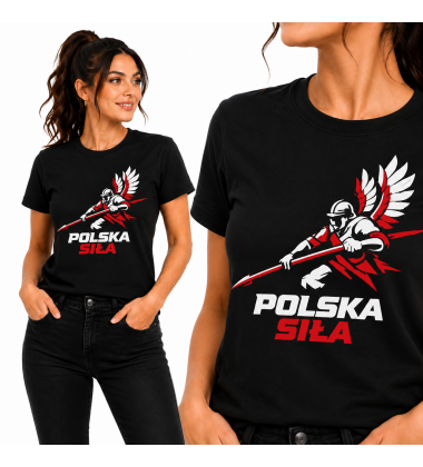 KOSZULKA DAMSKA PATRIOTYCZNI Polska Siła