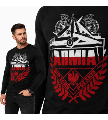 LONGSLEEVE PATRIOTYCZNY - ARMIA (BIAŁO-CZERWONY)