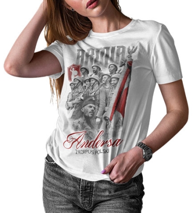 DAMSKA KOSZULKA TERMOAKTYWNA- ARMIA ANDERSA