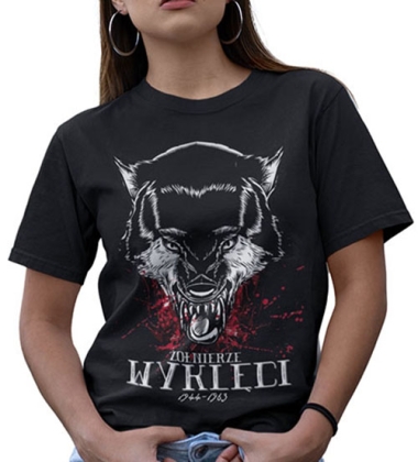 KOSZULKA DAMSKA ŻOŁNIERZE WYKLĘCI PW