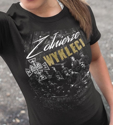 Koszulka damska ŻOŁNIERZE WYKLĘCI