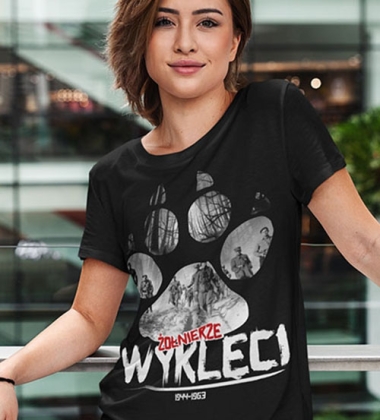Koszulka damska ŻOŁNIERZE WYKLĘCI 2