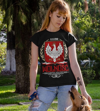 Koszulka damska WOLNOŚĆ