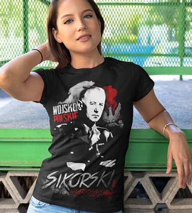 Koszulka damska WŁADYSŁAW SIKORSKI
