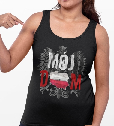 TANK TOP DAMSKI MÓJ DOM