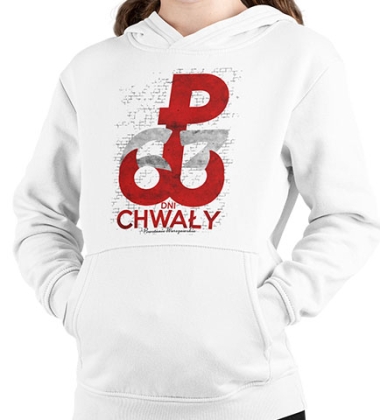 Bluza z kapturem dziecięca 63 DNI CHWAŁY
