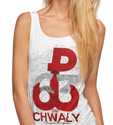 Damski tank-top 63 DNI CHWAŁY