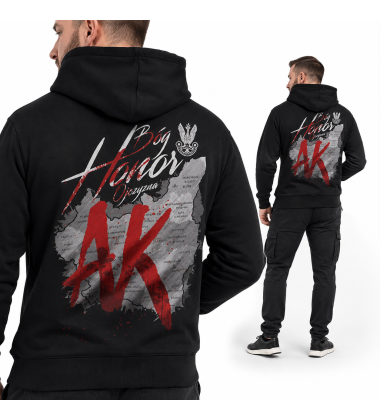Bluza z kapturem- AK