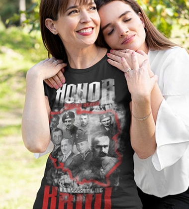 Koszulka damska HONOR WE KRWI