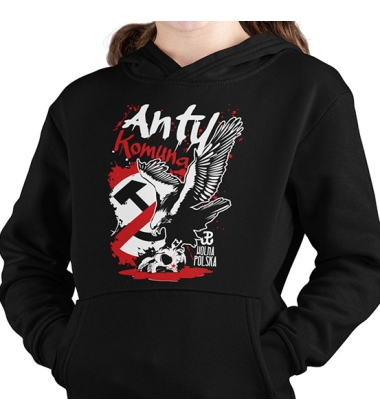 BLUZA DZIECIĘCA Z KAPTUREM ANTY KOMUNA