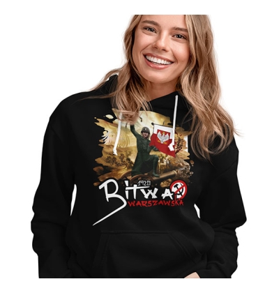 BLUZA DAMSKA Z KAPTUREM BITWA WARSZAWSKA