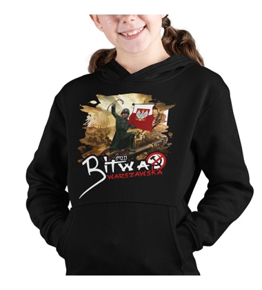 BLUZA DZIECIĘCA Z KAPTUREM BITWA WARSZAWSKA
