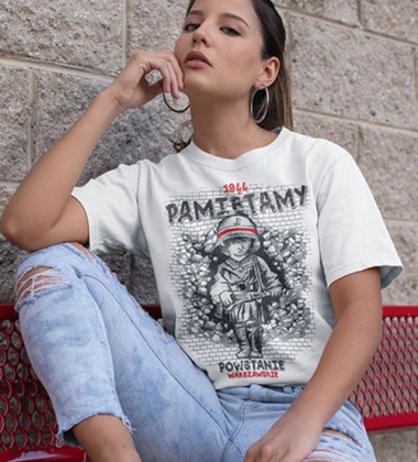 Koszulka damska PAMIĘTAMY 1944