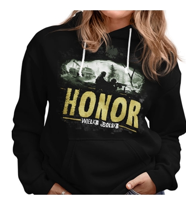BLUZA DAMSKA Z KAPTUREM HONOR WP