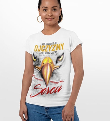 Koszulka damska NIE ODBIORĄ CI OJCZYZNY