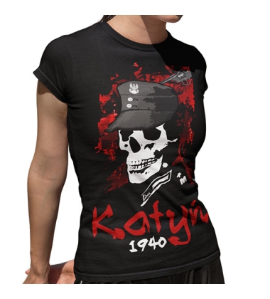 DAMSKA KOSZULKA TERMOAKTYWNA KATYŃ