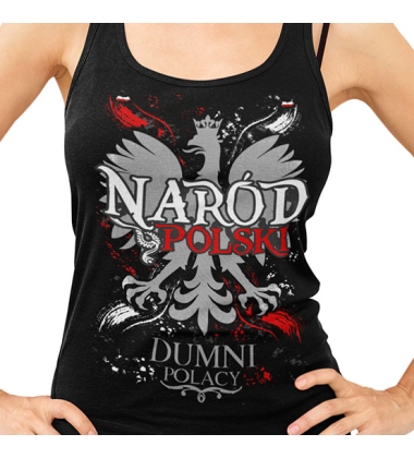 TANK TOP DAMSKI NARÓD POLSKI