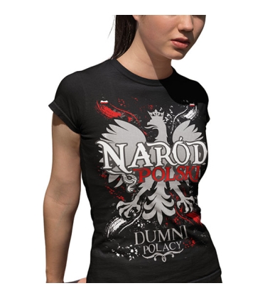 DAMSKA KOSZULKA TERMOAKTYWNA NARÓD POLSKI