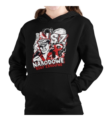 BLUZA DZIECIĘCA Z KAPTUREM NSZ