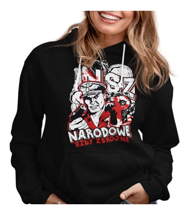 BLUZA DAMSKA Z KAPTUREM NSZ