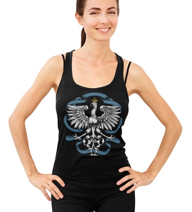 TANK TOP DAMSKI ORZEŁ BIAŁY