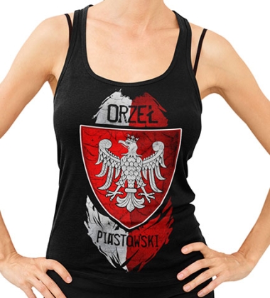 TANK TOP DAMSKI ORZEŁ PIASTOWSKI