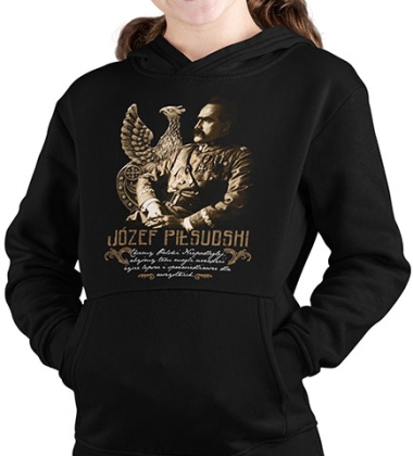 BLUZA DZIECIĘCA Z KAPTUREM PIŁSUDSKI