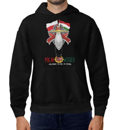 BLUZA Z KAPTUREM POLAK WĘGIER