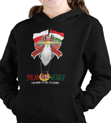 BLUZA DZIECIĘCA Z KAPTUREM POLAK WĘGIER