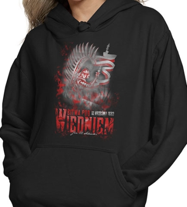 BLUZA DAMSKA Z KAPTUREM WIEDEŃ