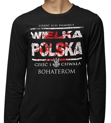 BLUZKA WIELKA POLSKA CZEŚĆ I CHWAŁA