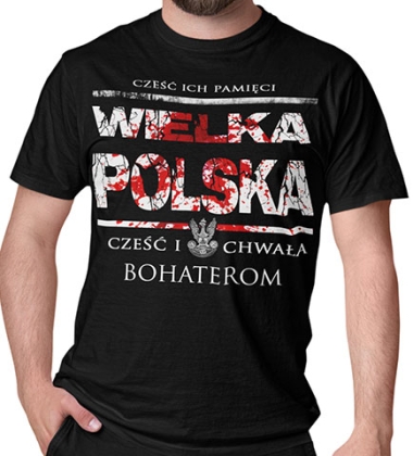 KOSZULKA TERMOAKTYWNA WIELKA POLSKA CZEŚĆ I CHWAŁA