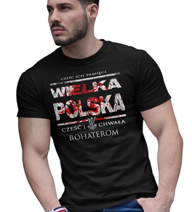KOSZULKA WIELKA POLSKA CZEŚĆ I CHWAŁA
