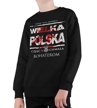 BLUZA DZIECIĘCA WIELKA POLSKA CZEŚĆ I CHWAŁA