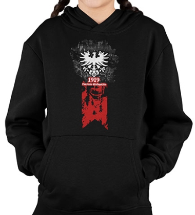 BLUZA DZIECIĘCA Z KAPTUREM POWSTANIE WIELKOPOLSKIE