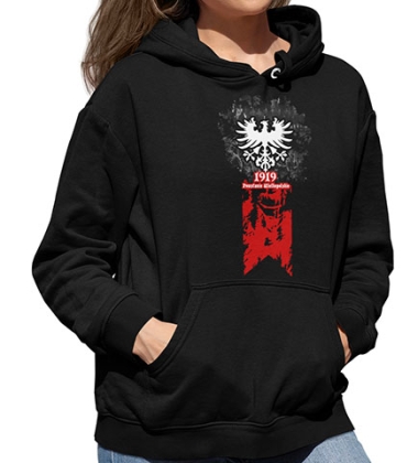 BLUZA DAMSKA Z KAPTUREM POWSTANIE WIELKOPOLSKIE