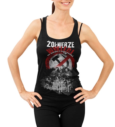 TANK TOP DAMSKI ŻOŁNIERZE WYKLĘCI 2